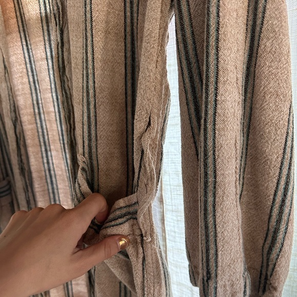 Striped Women's Robe - Picture 5 of 7